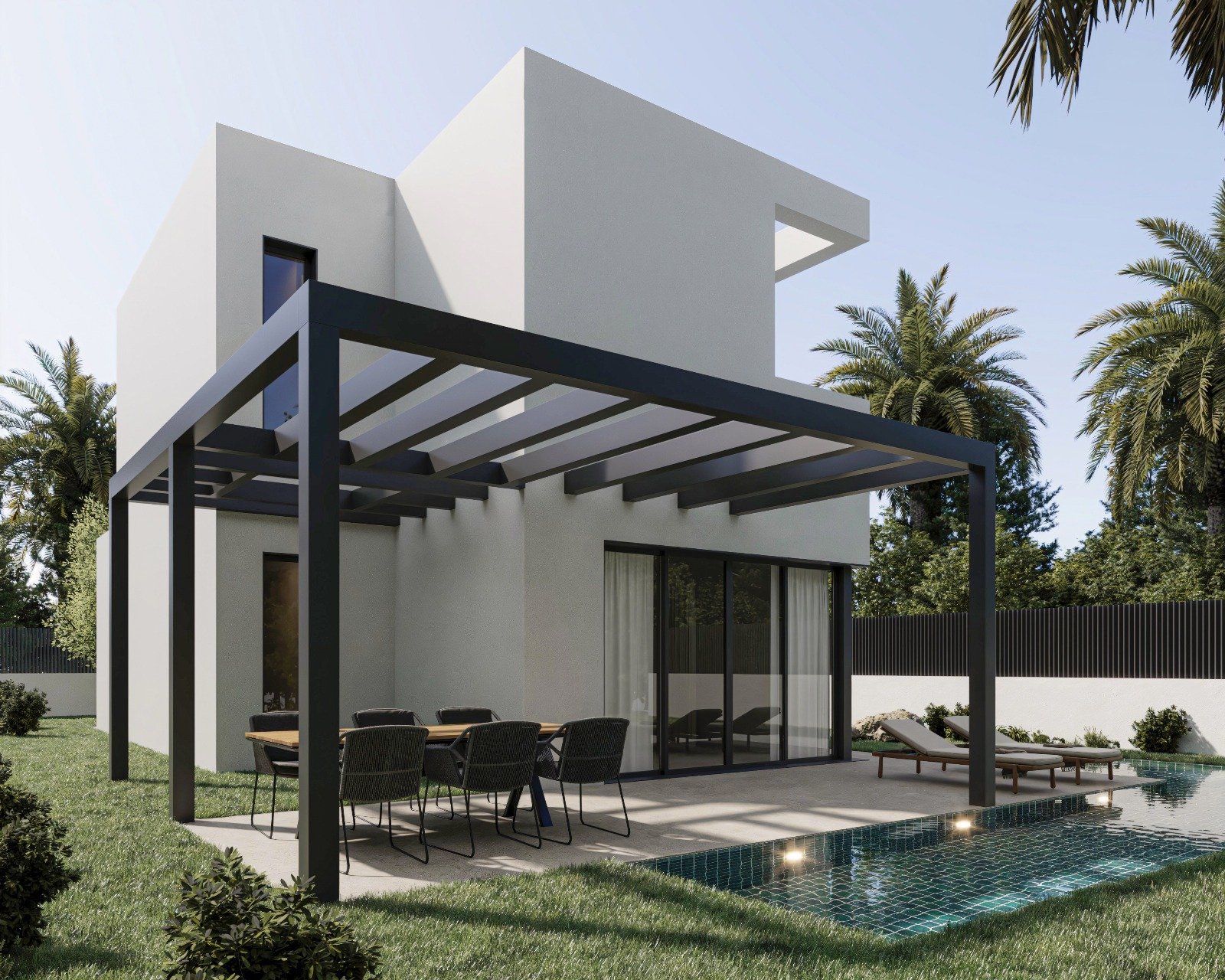 4534ALC Energieeffiziente Neubauvilla in Alcalali mit wunderschönem Talblick