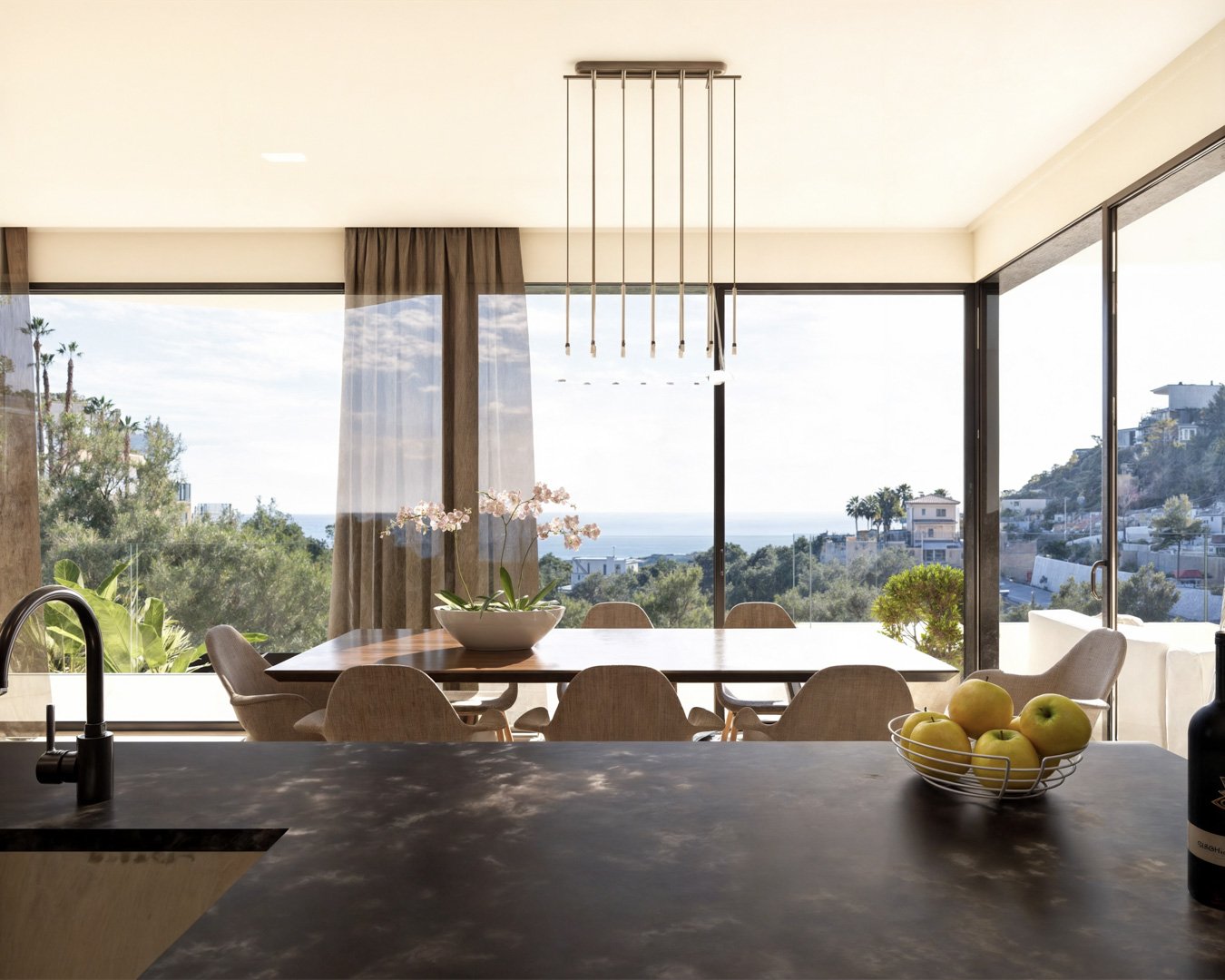 4552BEN Luxuriöse Villa mit Meerblick und Baugenehmigung zum Verkauf in Raco de Galeno