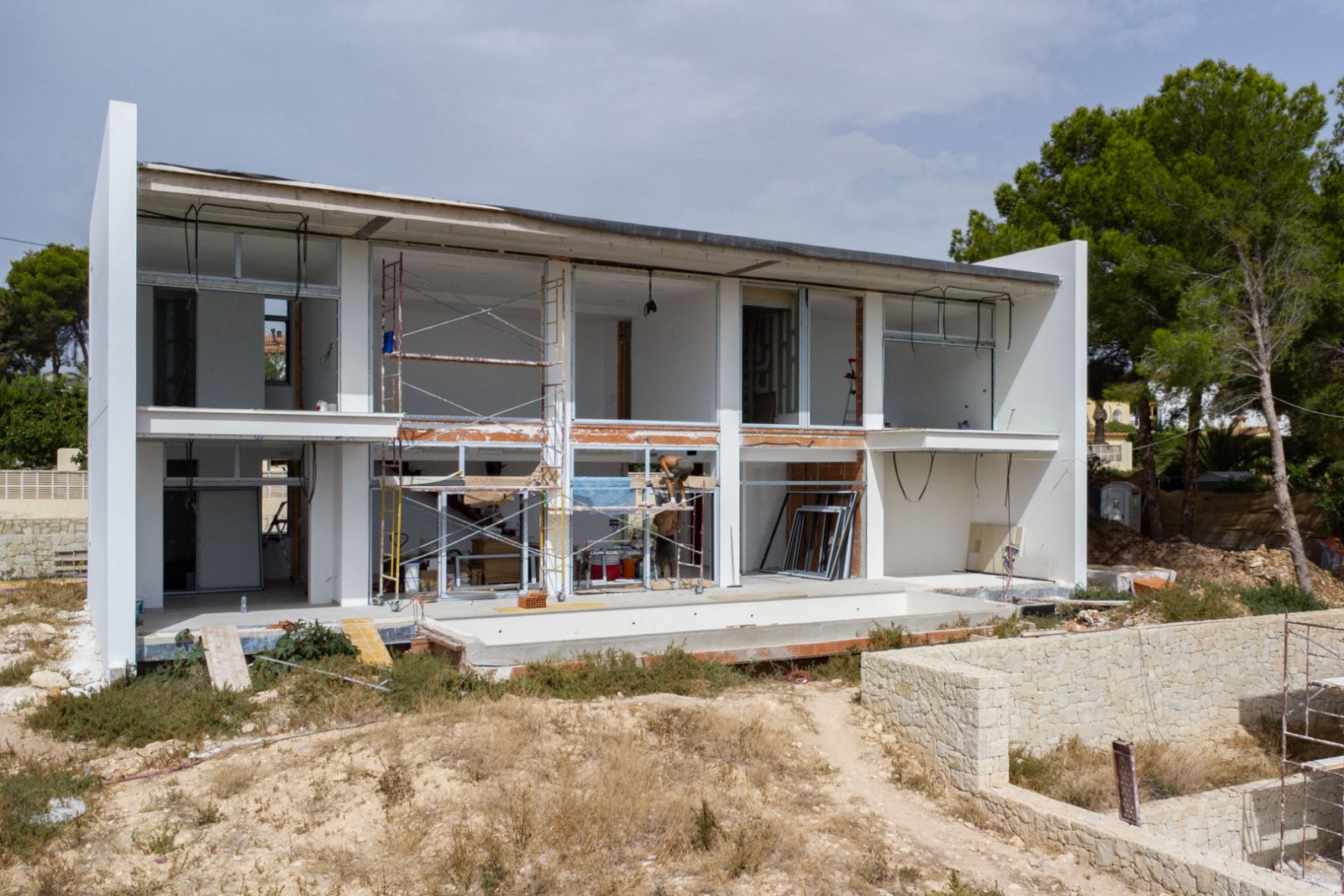 4569CAL Moderne Neubauvilla nur wenige Gehminuten vom Strand von Calpe entfernt