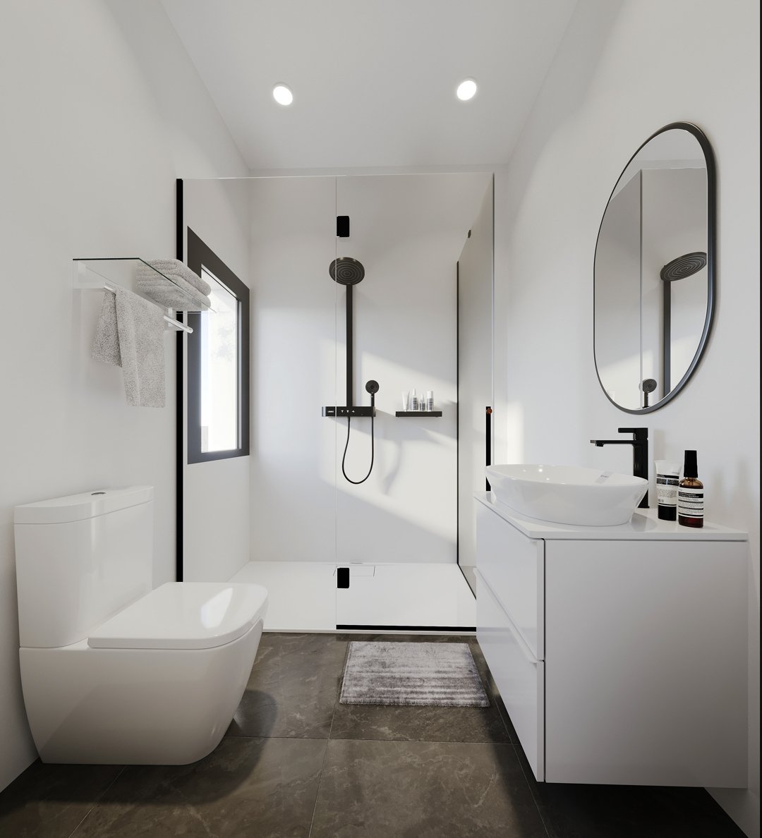 4570CAL Moderne Neubauvilla 500 m vom Strand entfernt, zu verkaufen in Calpe