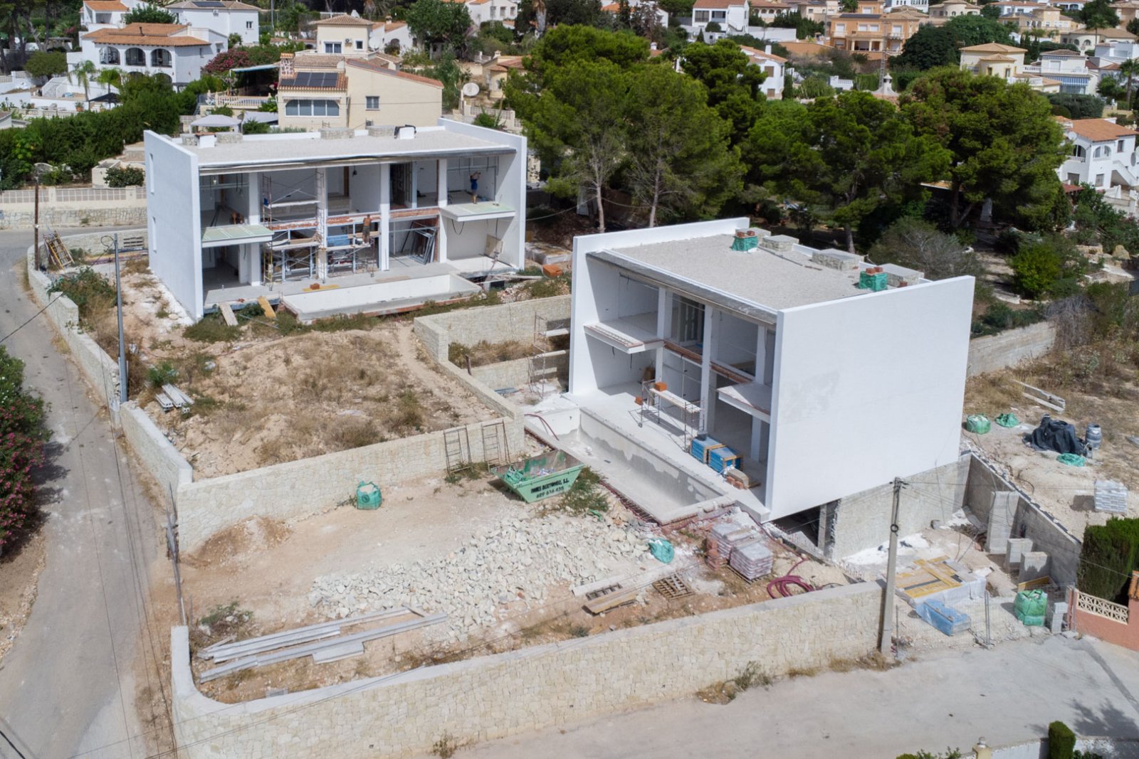 4570CAL Moderne Neubauvilla 500 m vom Strand entfernt, zu verkaufen in Calpe