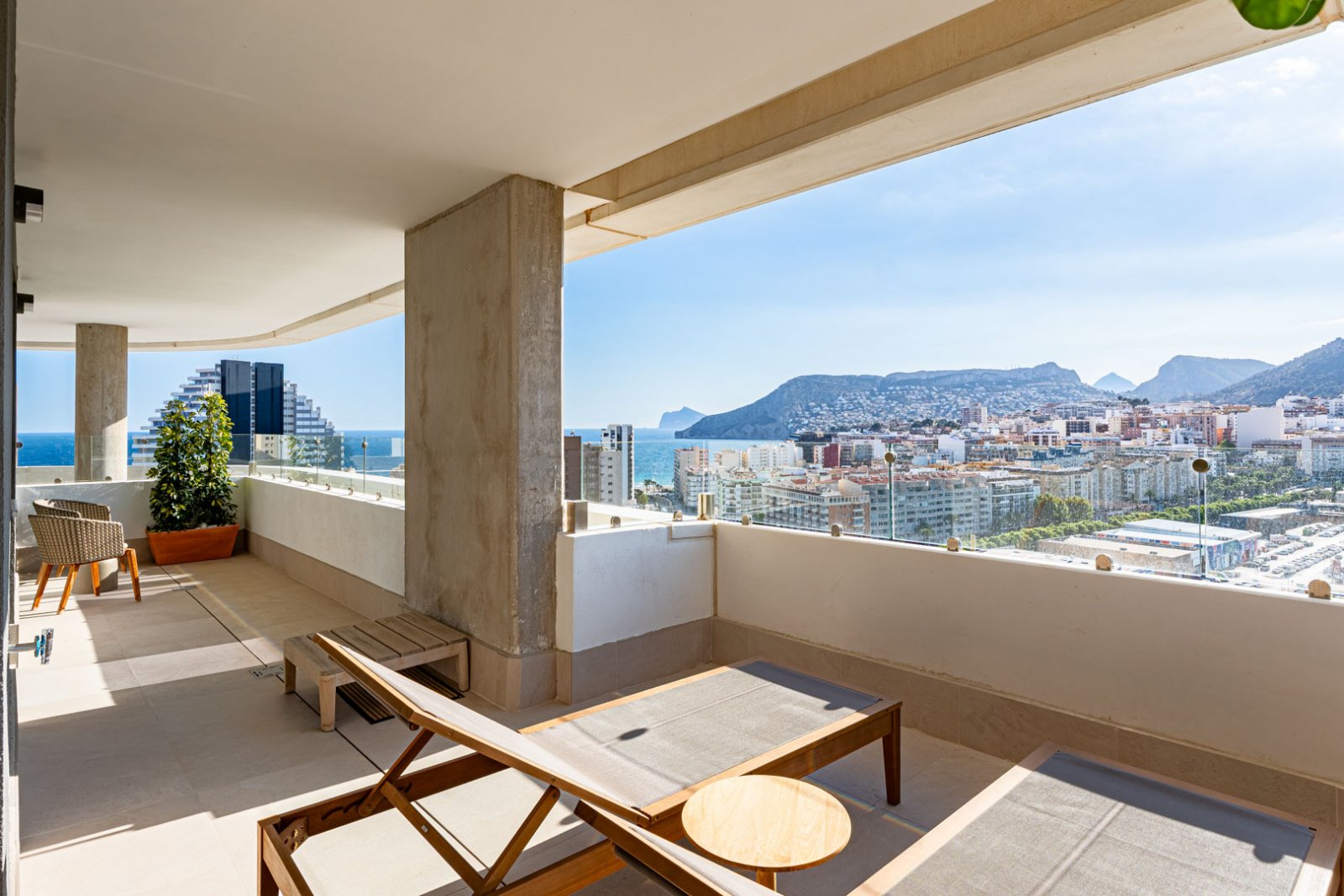 C4XY8301CAL Penthouse mit Meerblick zum Verkauf in Calpe.
