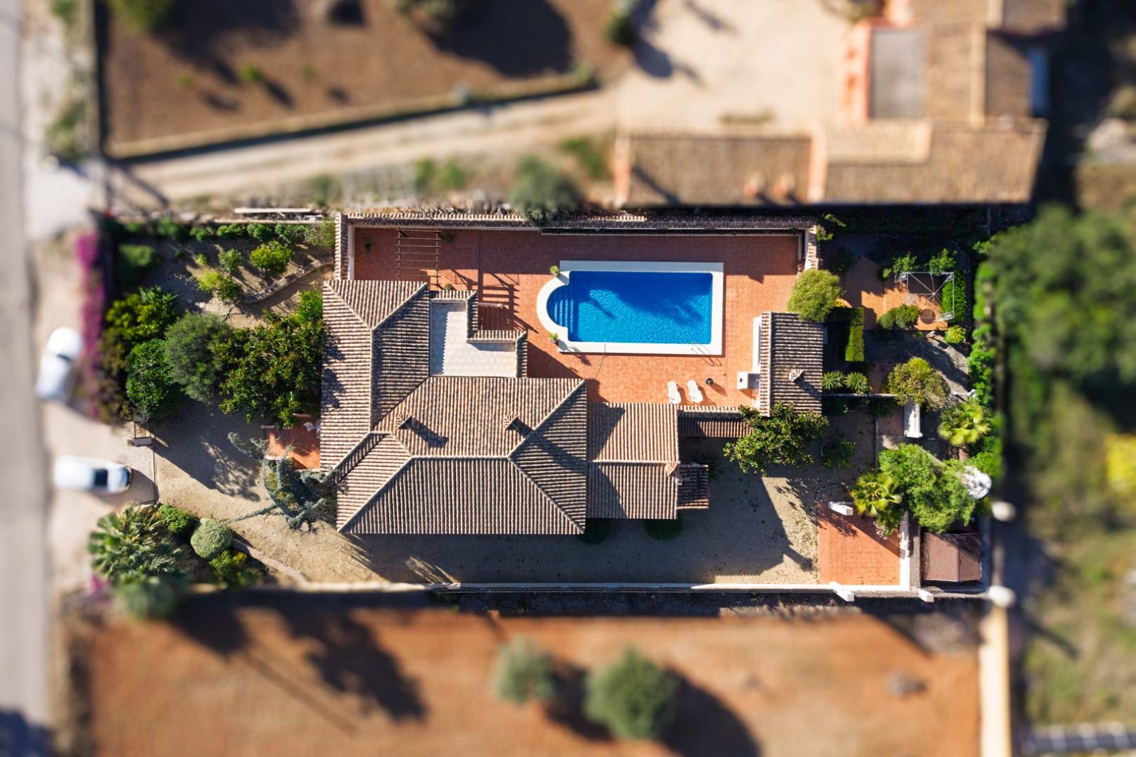 9007JAL Villa im mediterranen Stil zum Verkauf in Jalón.