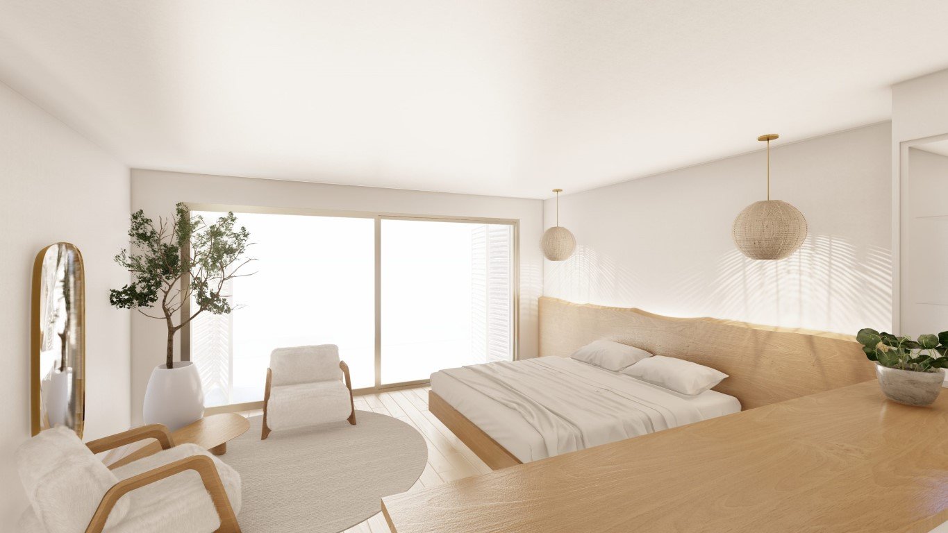 6358MOR Wunderschöne Villa im Ibiza-Stil mit Meerblick im Bau zum Verkauf in Moraira