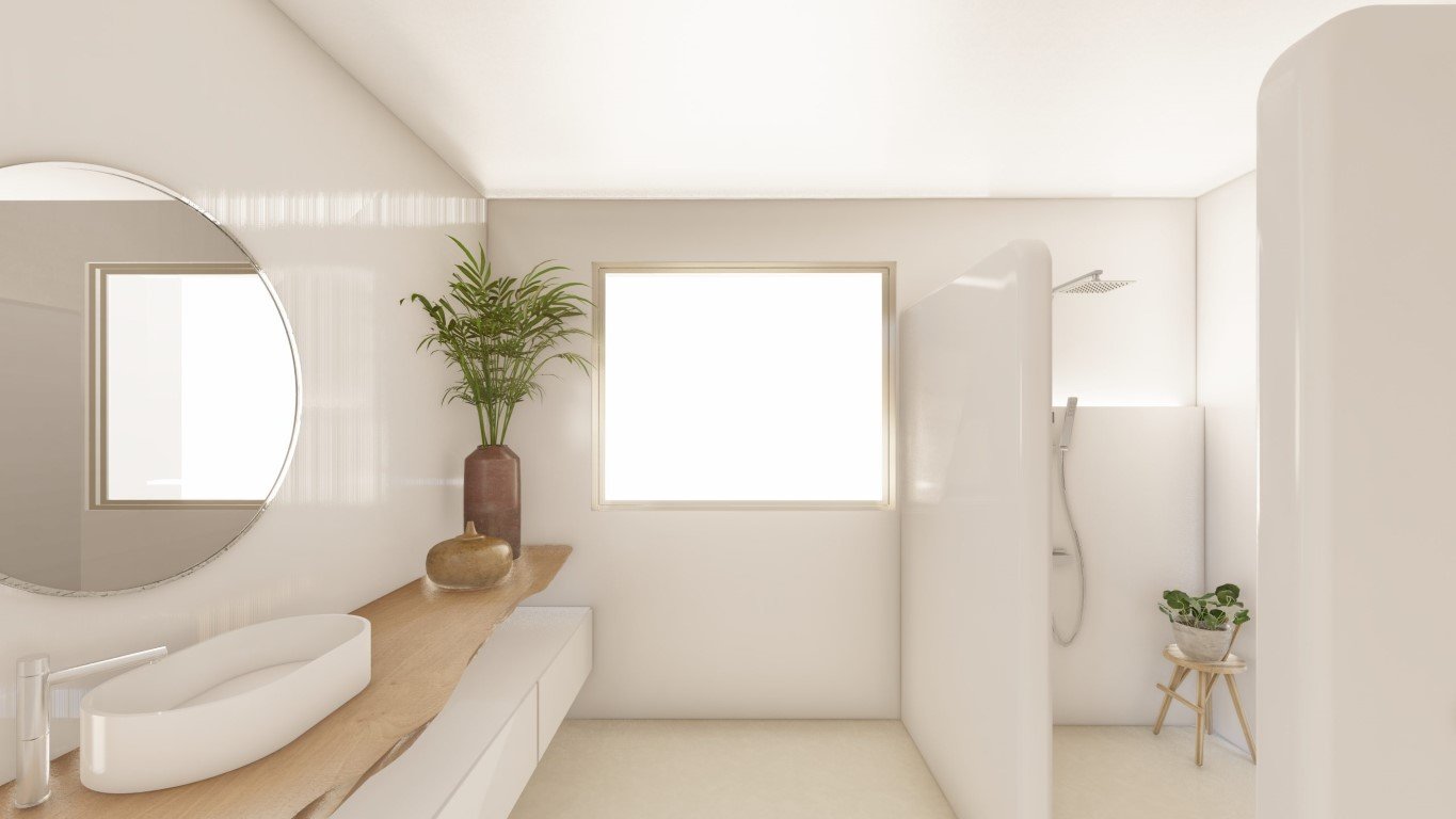 6358MOR Wunderschöne Villa im Ibiza-Stil mit Meerblick im Bau zum Verkauf in Moraira