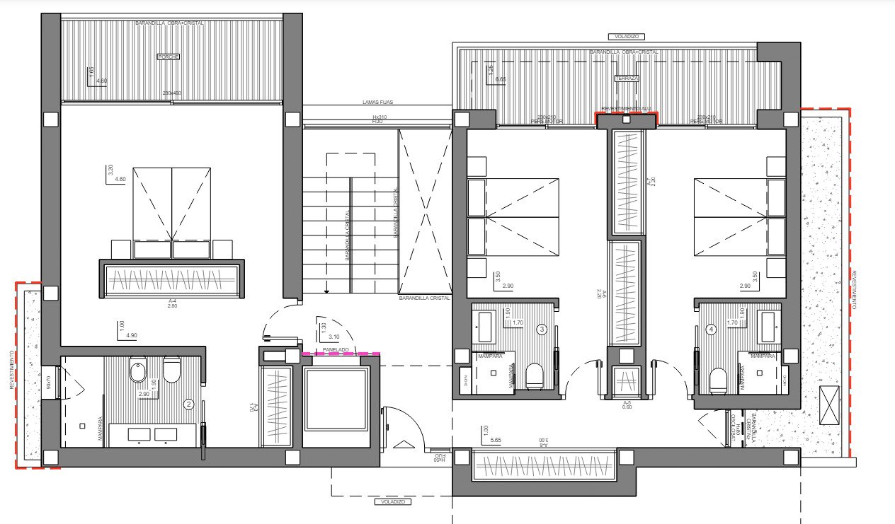 4380ALT Moderne Neubauvilla mit herrlichem Meerblick zum Verkauf in Altea
