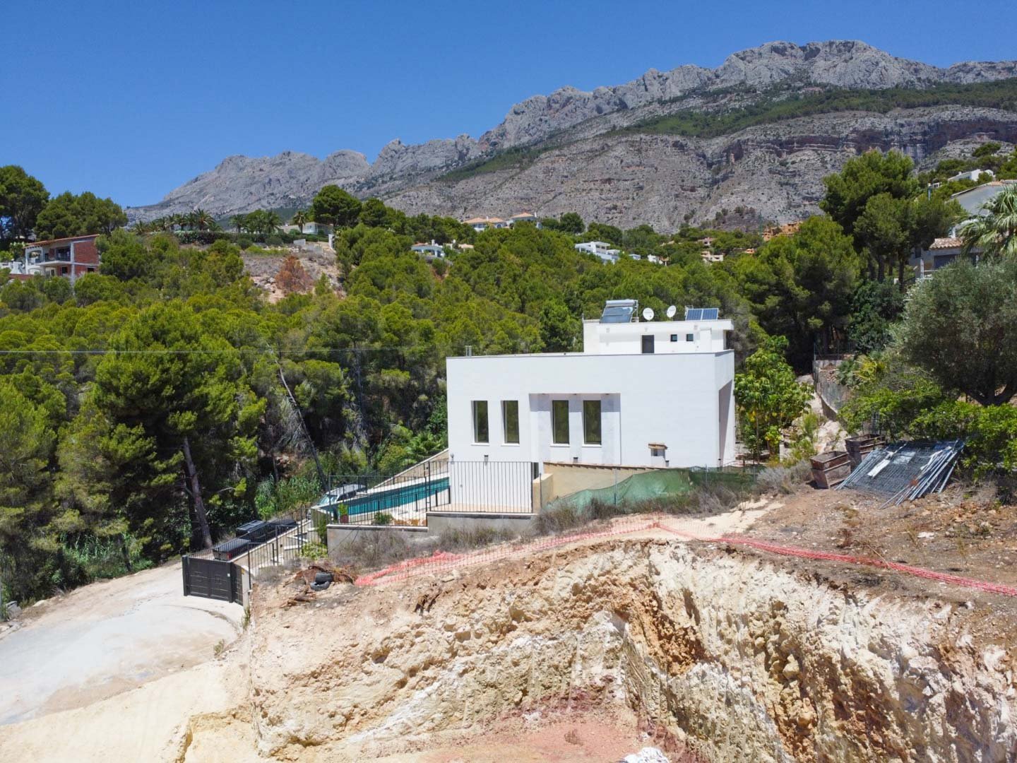4405ALT Fantastische Neubauvilla mit Meerblick zum Verkauf in Altea