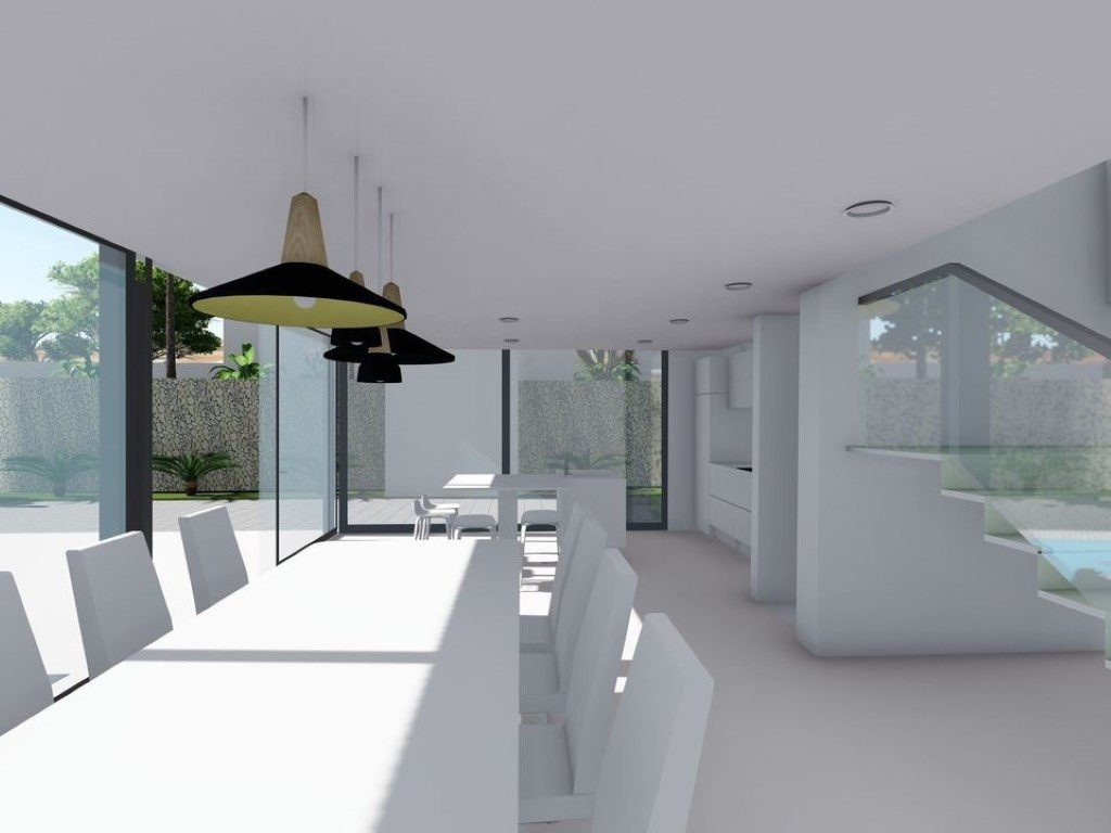 OFF6029CAL Moderne Neubauvilla mit Meerblick in Calpe zu verkaufen