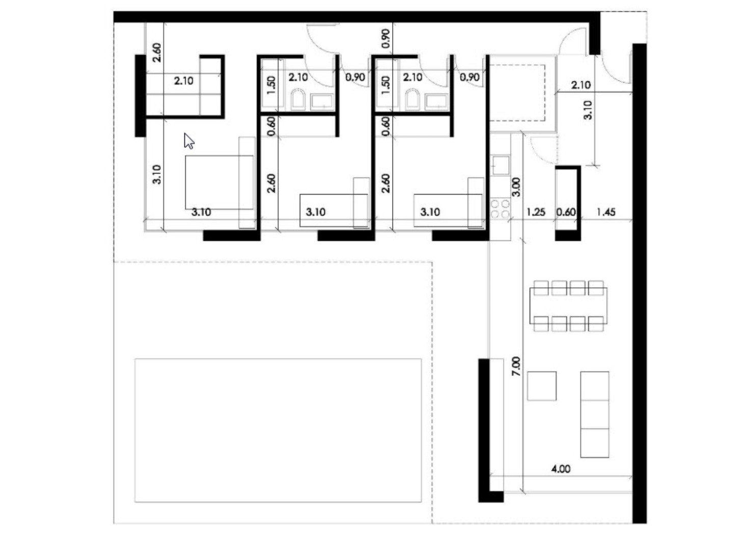 3315PED Moderne Neubauvilla in Pedreguer zu verkaufen
