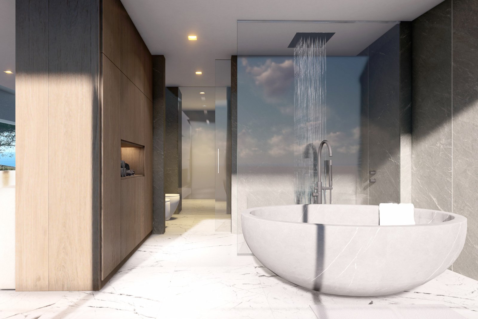 8235MOR Designprojekt mit Baugenehmigung mit Panoramablick auf das Meer und die Berge in Moraira zu verkaufen.