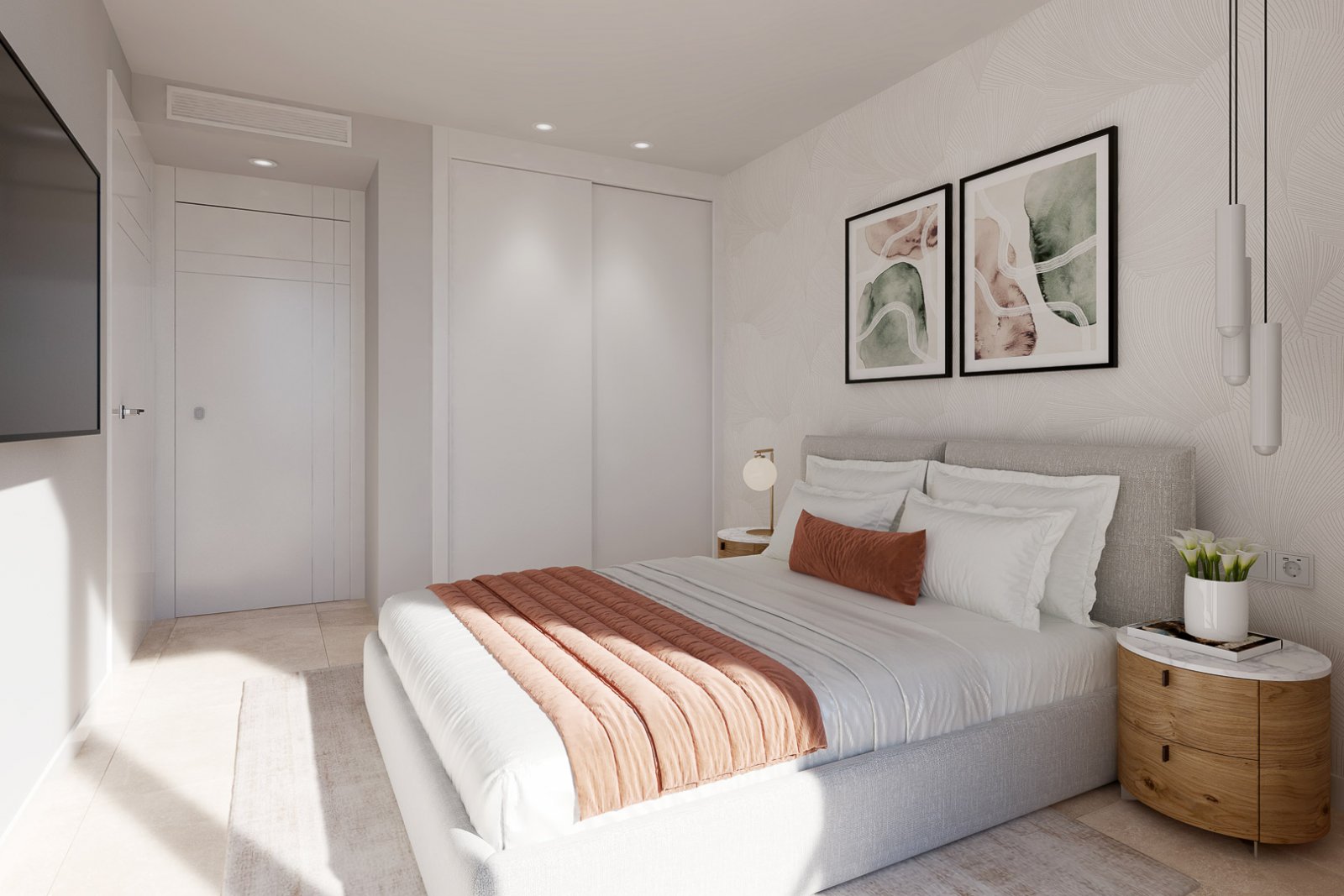 8249CAL Neubau-Wohnungsprojekt zum Verkauf in Calpe.