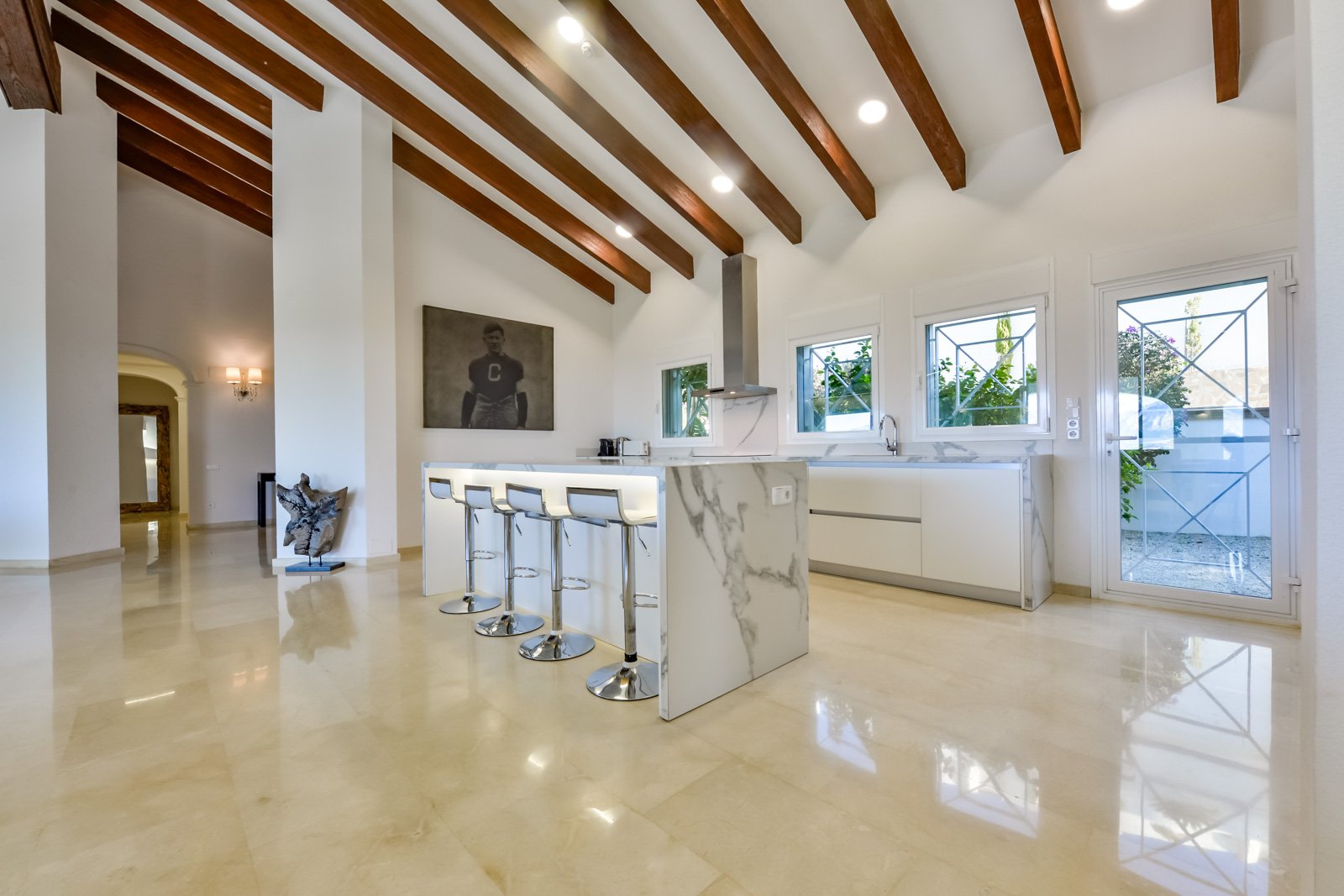 4495ALT Luxuriöse Villa mit Meerblick und geräumigem Gästehaus zum Verkauf in Sierra de Altea4495ALT Luxueuze villa met zeezicht en ruim gastenverblij
