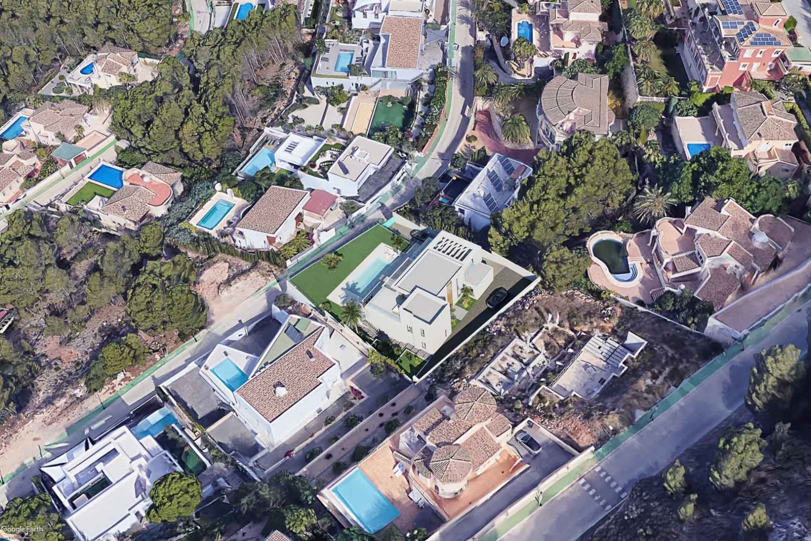 C4XY8254ALT Renovierte Villa im Bauprojekt zum Verkauf in Altea Hills.