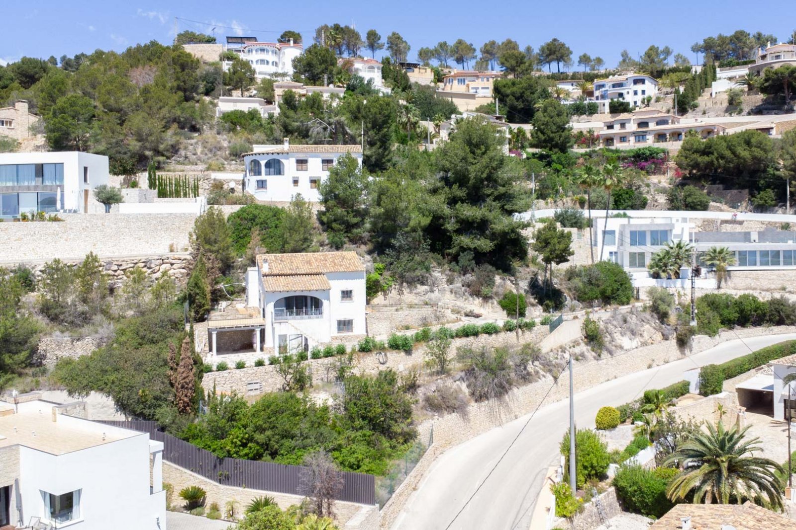 C4XY4527BEN Grundstück/Renovierungsprojekt mit Panoramablick auf das Meer zum Verkauf in Racó del Galeno, Benissa