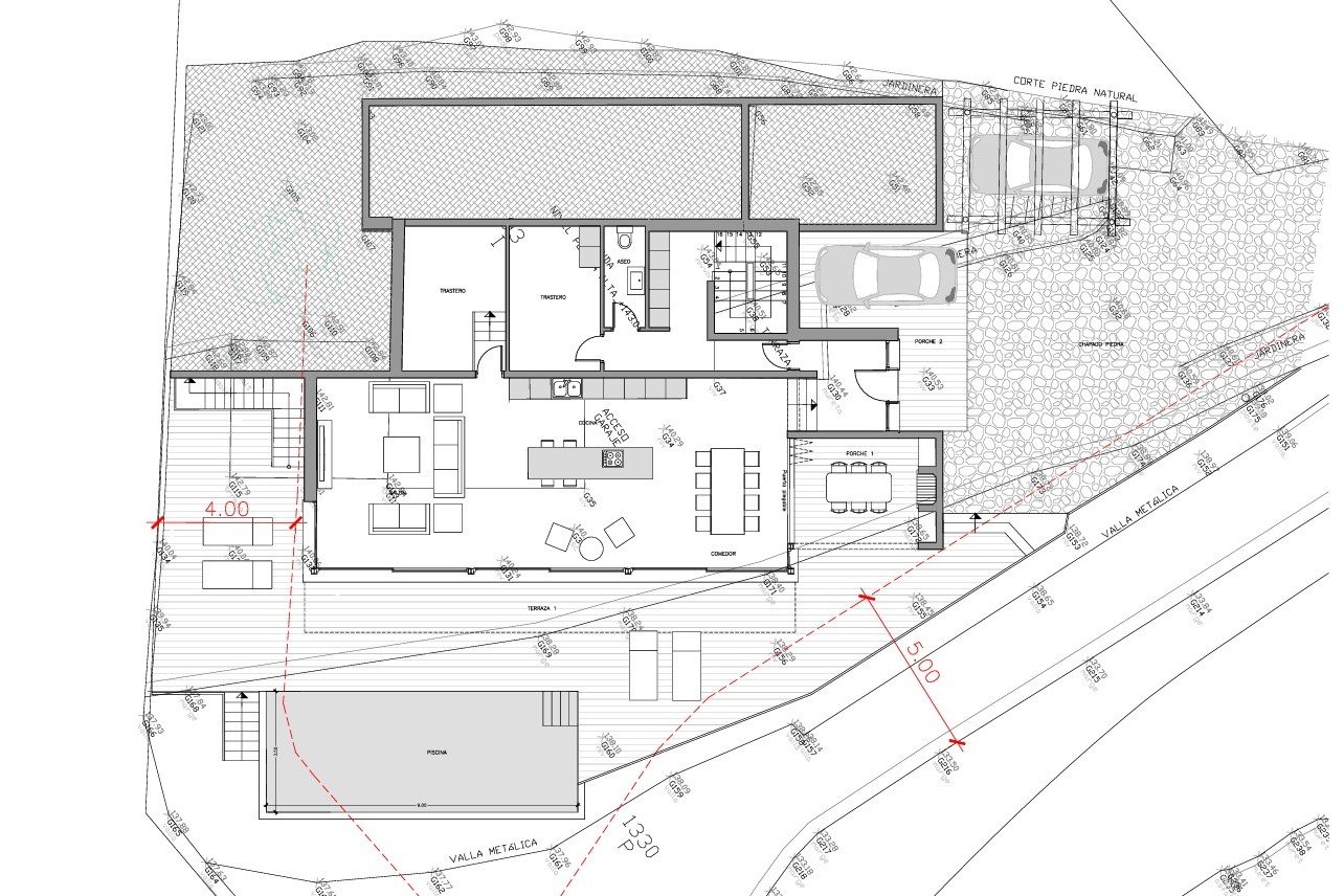 C4XY4527BEN Grundstück/Renovierungsprojekt mit Panoramablick auf das Meer zum Verkauf in Racó del Galeno, Benissa