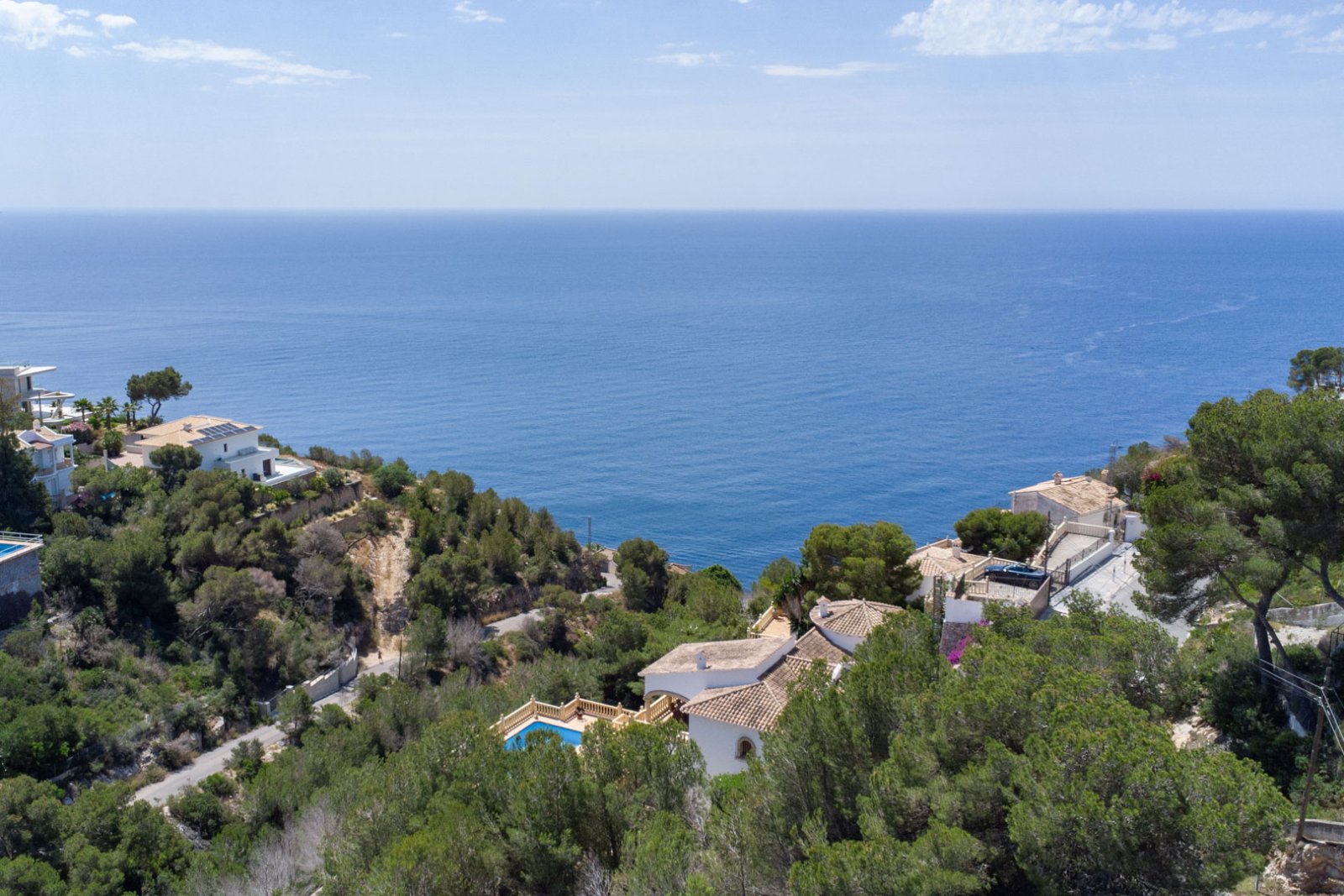 4532JAV Grundstück mit Meerblick zum Verkauf in Costa Nova-Granadella, Jávea