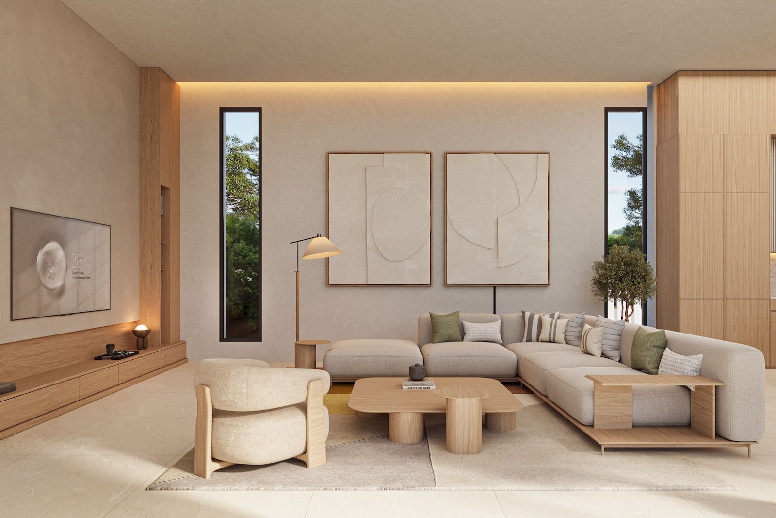 8275CAL Modernes Villenprojekt zum Verkauf in Calpe.