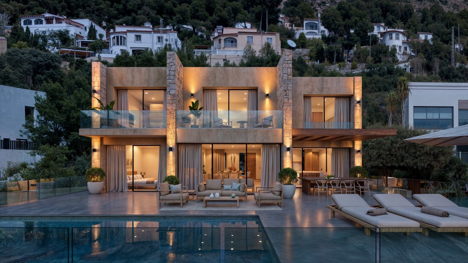 4520ALC Schöne mediterrane Villa im Bau in Alcalali