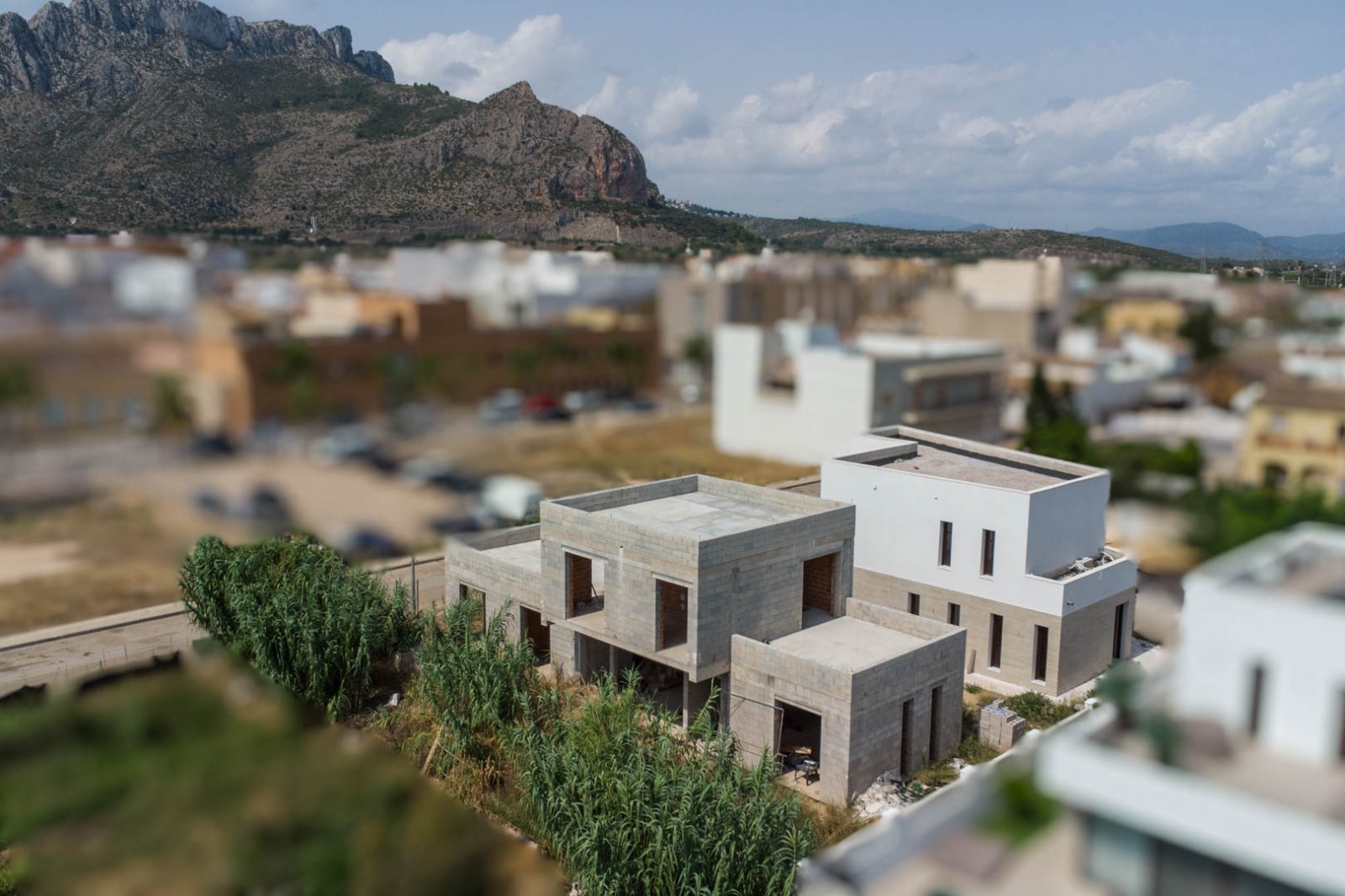 8288VER Moderne Villa im Bau in Meeresnähe zum Verkauf in Vergel.