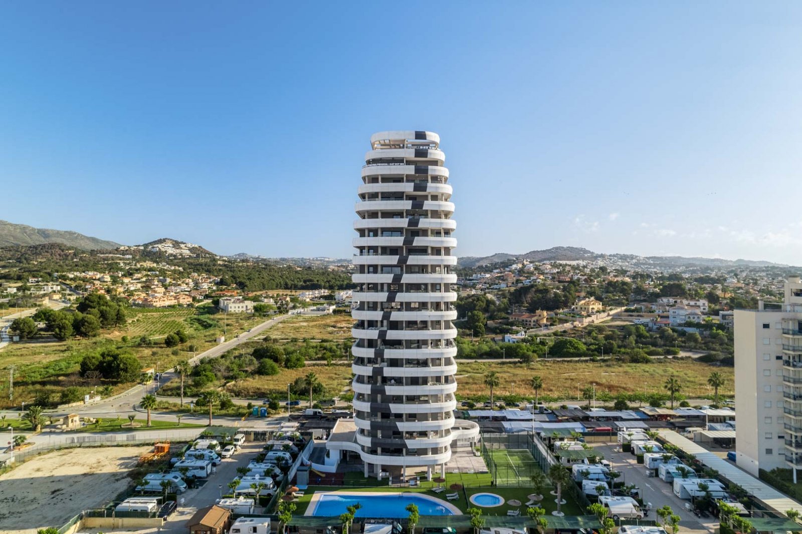 C4XY8301CAL Penthouse mit Meerblick zum Verkauf in Calpe.