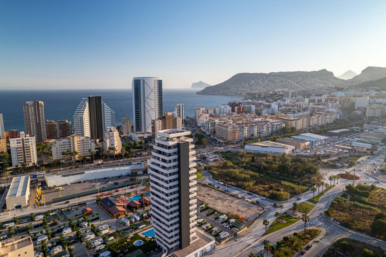 C4XY8301CAL Penthouse mit Meerblick zum Verkauf in Calpe.