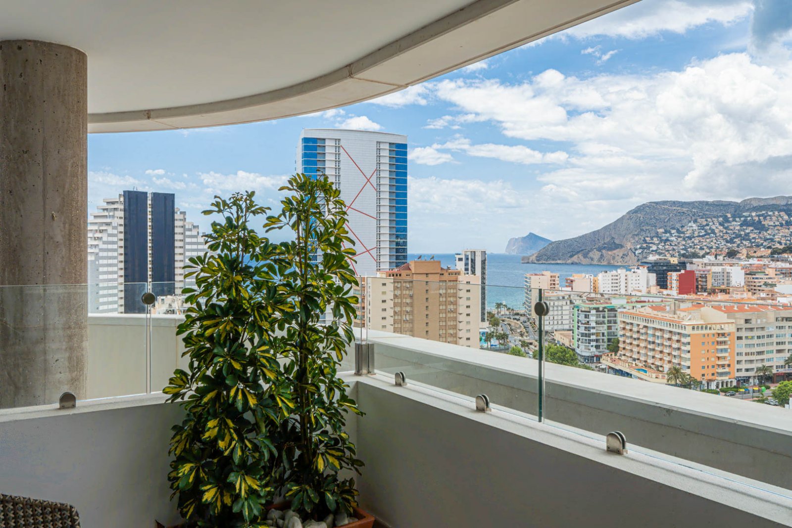C4XY8301CAL Penthouse mit Meerblick zum Verkauf in Calpe.