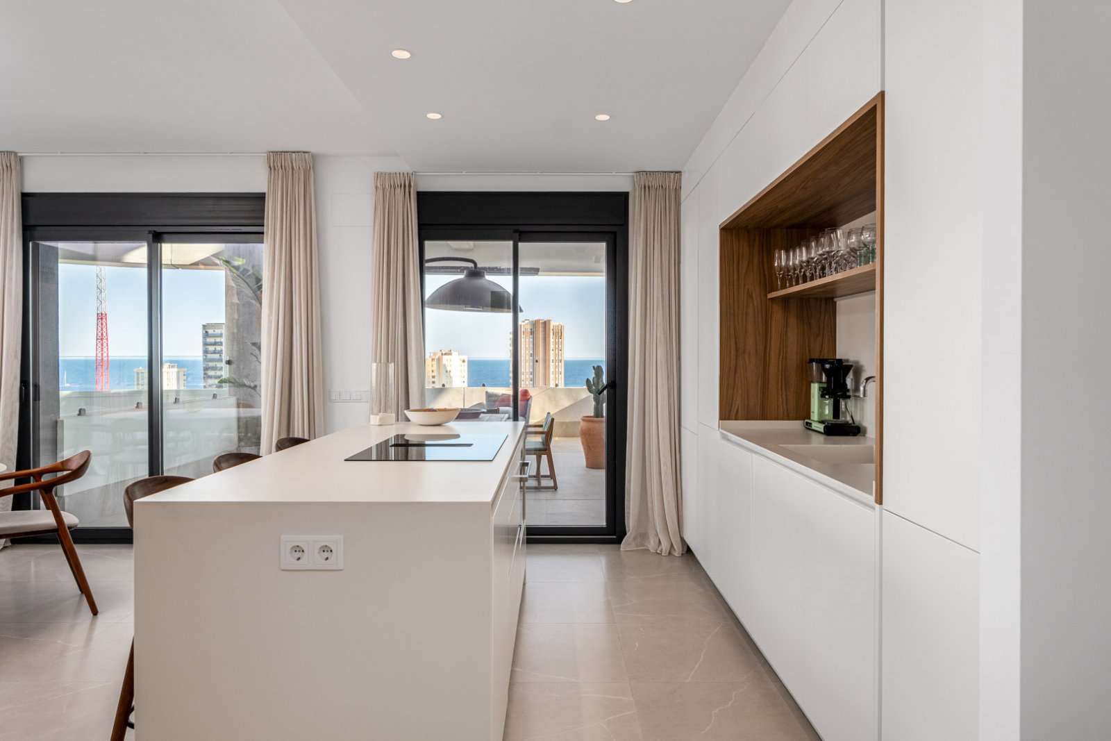 C4XY8301CAL Penthouse mit Meerblick zum Verkauf in Calpe.