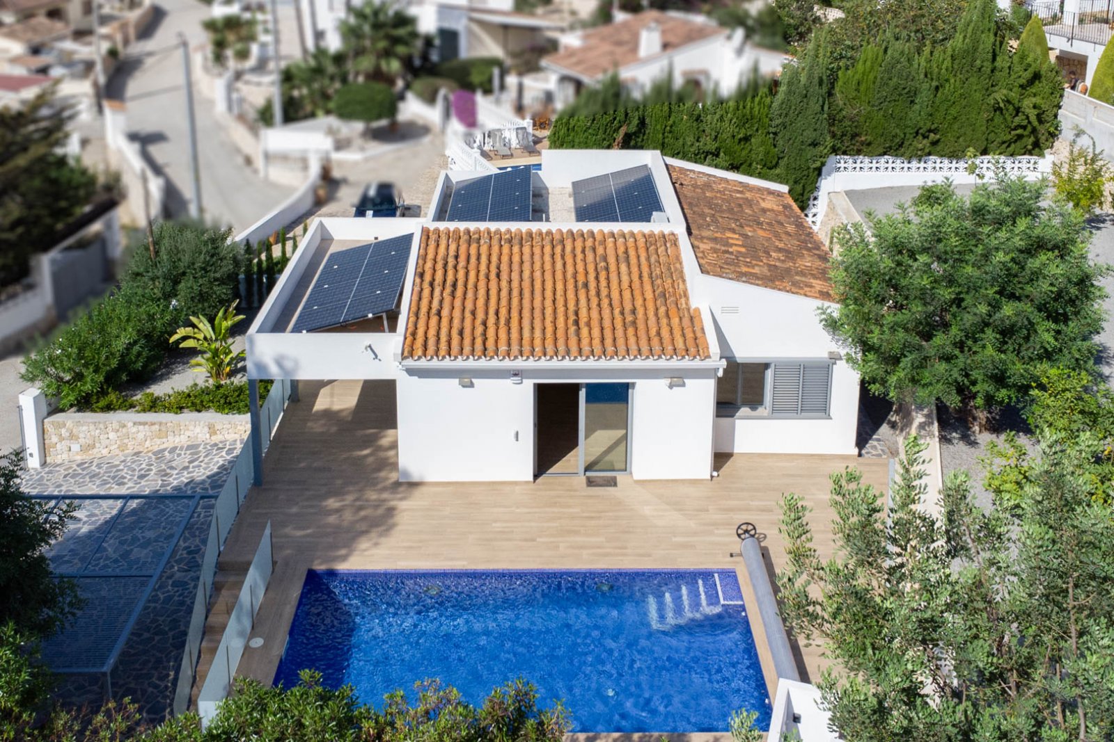 C4XY4581BEN Moderne Villa zum Verkauf in La Fustera Benissa