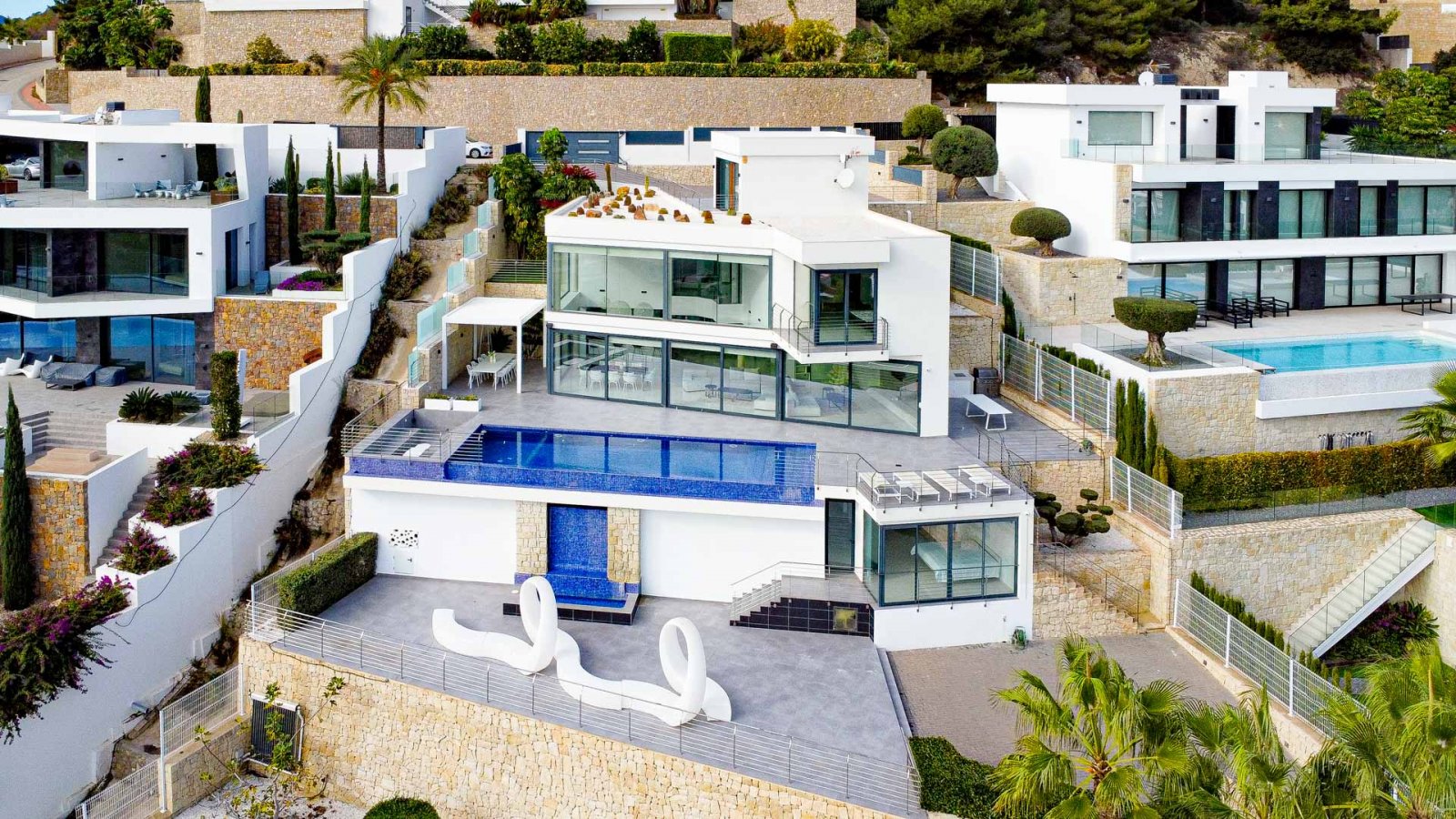 4442BEN Moderne Villa mit atemberaubendem Meerblick in Benissa zu verkaufen