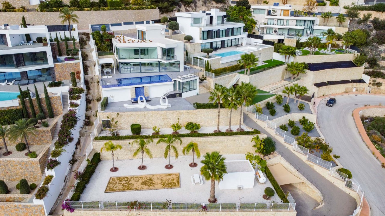 4442BEN Moderne Villa mit atemberaubendem Meerblick in Benissa zu verkaufen