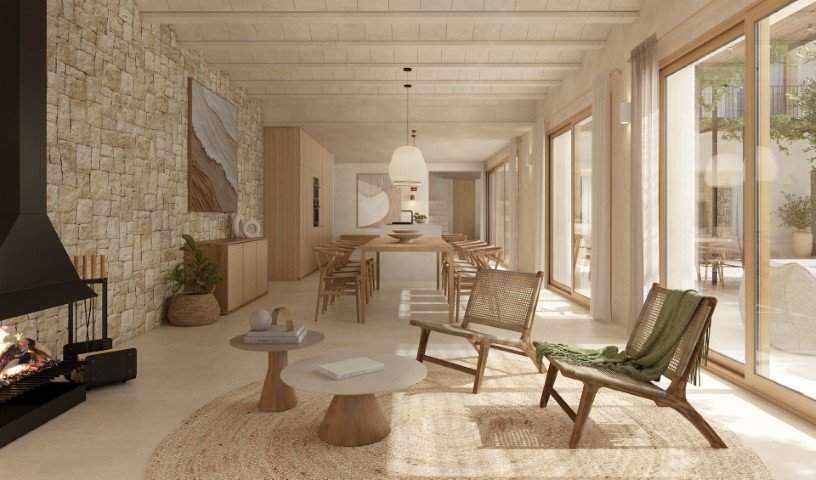 3631CAL Wunderschöne mediterrane Neubauvilla mit Meerblick zum Verkauf in Calpe