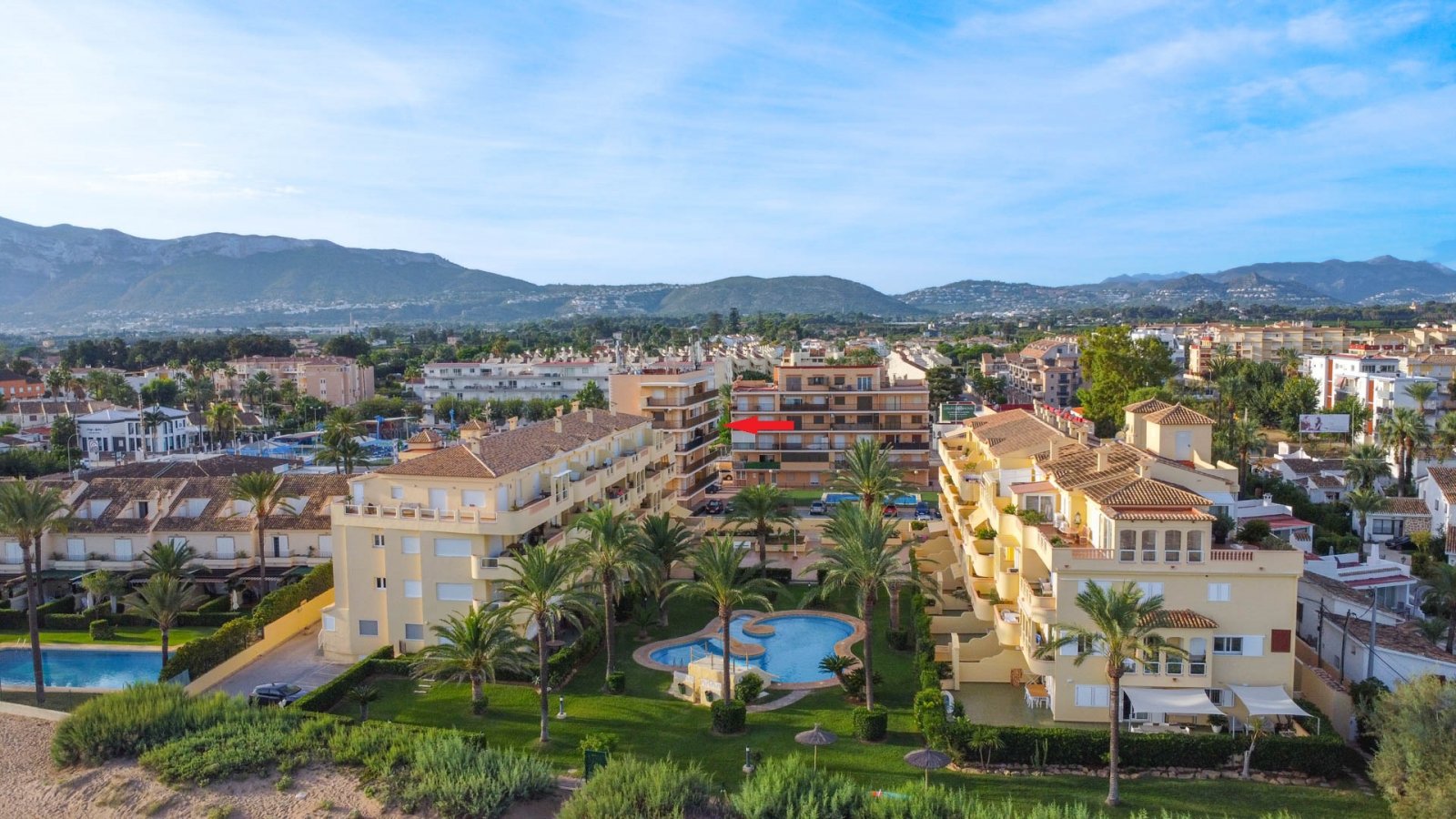 4426DEN Wohnung mit direktem Zugang zum Strand in Denia