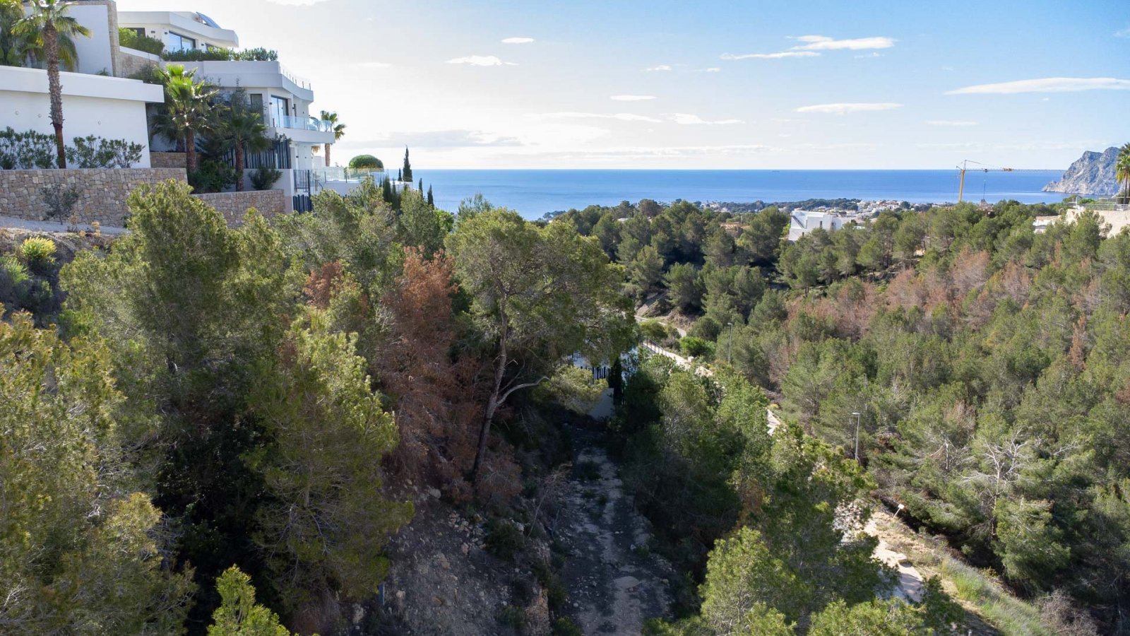4517BEN Luxuriöse Neubauvilla mit Meerblick zum Verkauf in Raco de Galeno, Benissa
