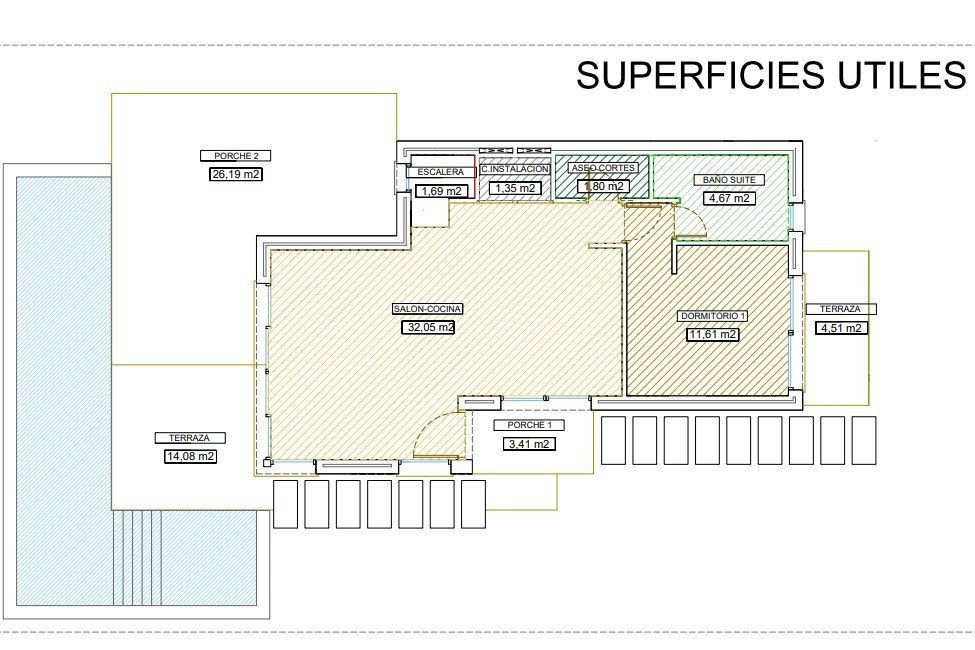 4534ALC Energieeffiziente Neubauvilla in Alcalali mit wunderschönem Talblick
