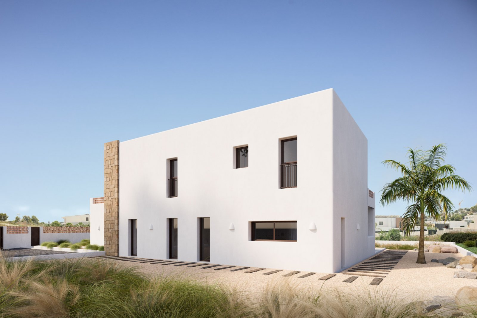 OFF8274MOR Modernes Villenprojekt mit Lizenz zum Verkauf in Moraira.