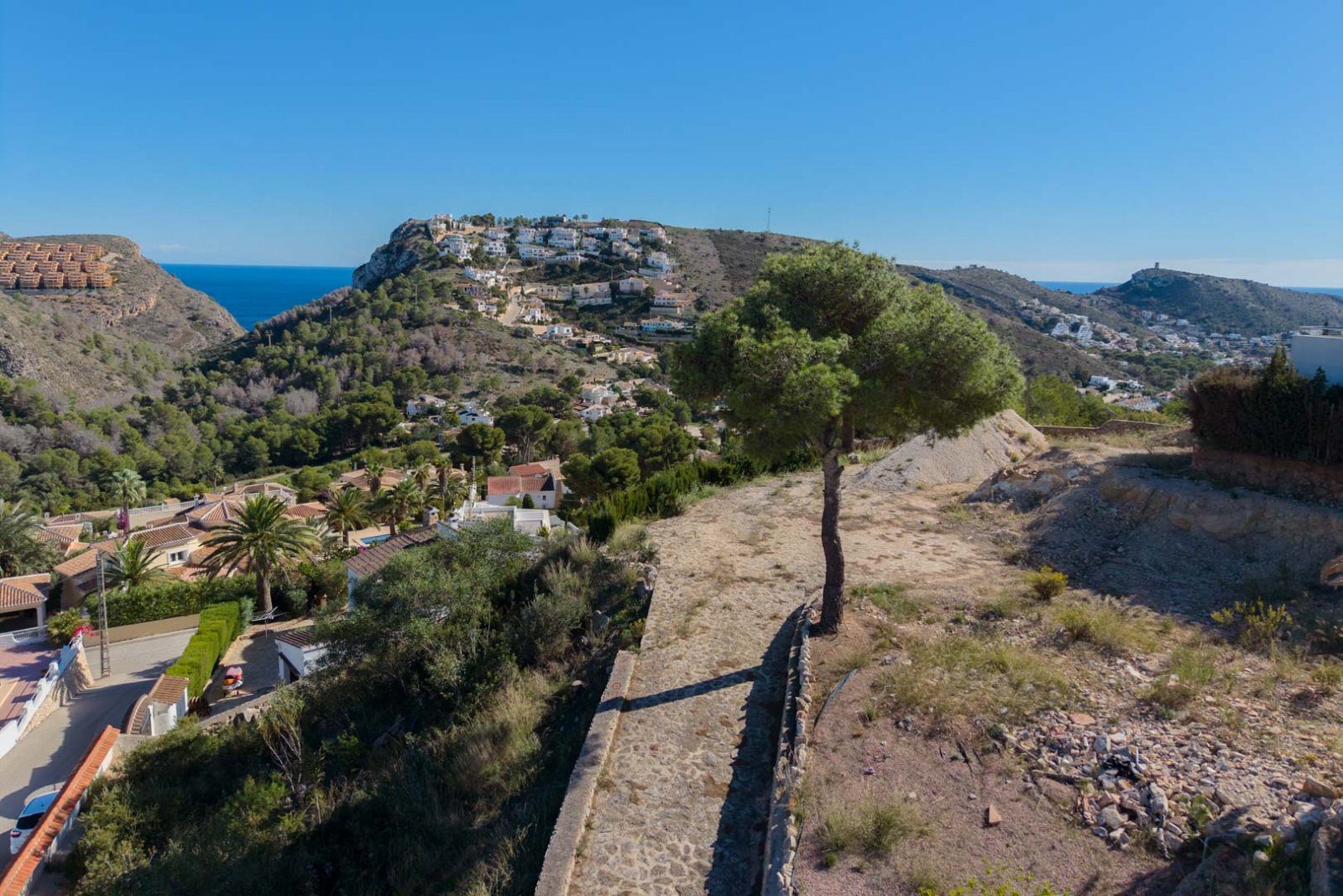 8311MOR Designervilla im Bau mit freiem Meerblick, zu verkaufen in Moraira.