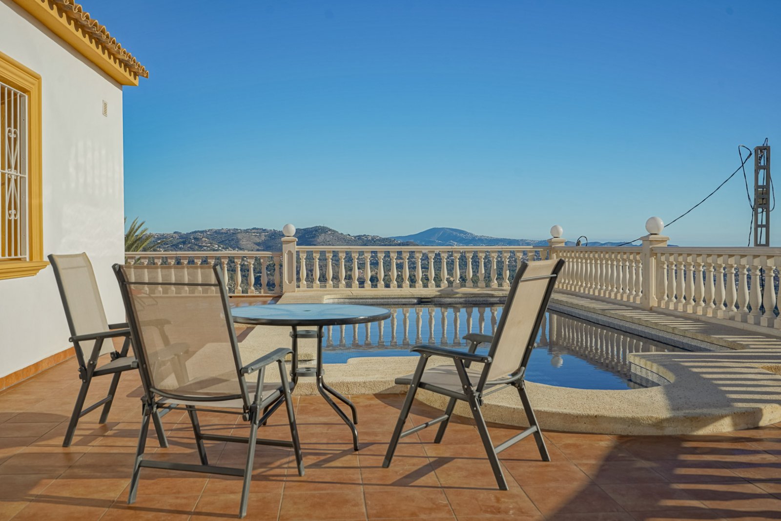 Villa C4XY4596CAL mit Gästehaus und Panoramablick aufs Meer in Oltamar, Calpe zu verkaufen