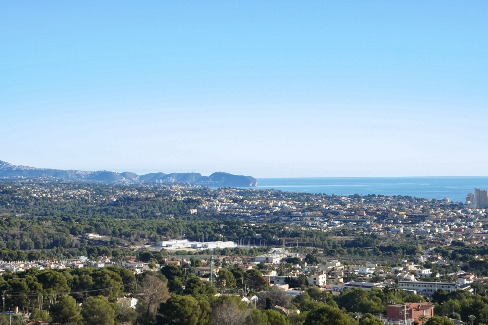 Villa C4XY4596CAL mit Gästehaus und Panoramablick aufs Meer in Oltamar, Calpe zu verkaufen