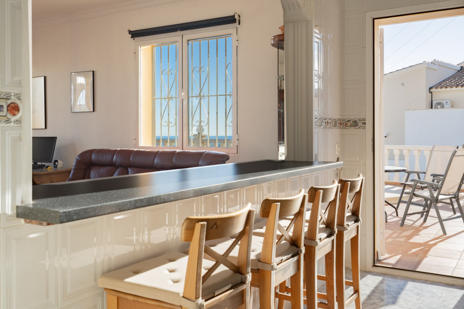 Villa C4XY4596CAL mit Gästehaus und Panoramablick aufs Meer in Oltamar, Calpe zu verkaufen