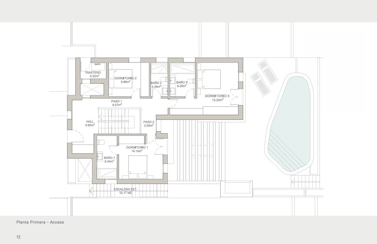 4601BEN Ibiza Style Projekt mit Baugenehmigung in Benissa zu verkaufen