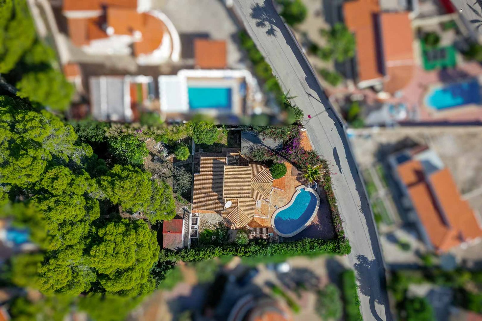 8322CAL Traditionelle mediterrane Villa in Calpe zu verkaufen.