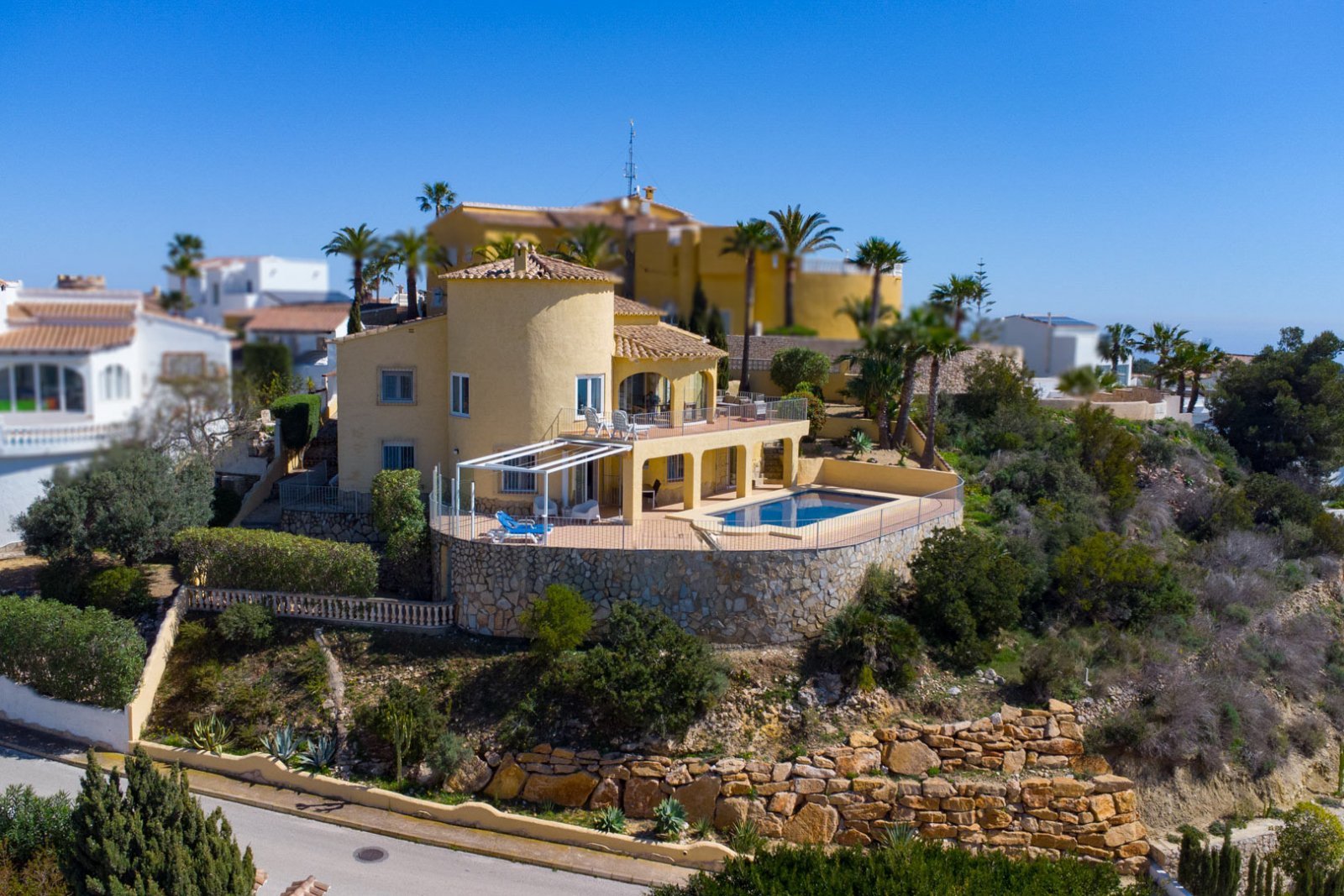 4633BELL Wunderschöne Villa mit Panoramablick aufs Meer zum Verkauf in Cumbre del Sol, Benitachell