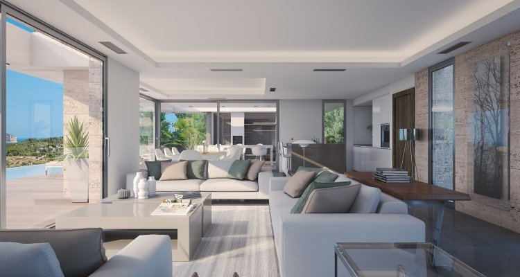 2032JAV Lizensiertes Baugrundstück mit atemberaubendem Meerblick in Javea zu verkaufen