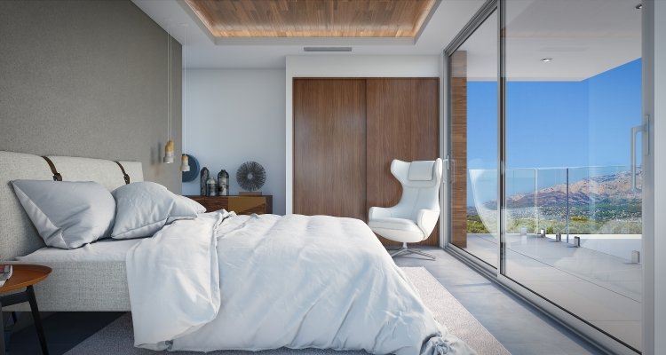 2032JAV Lizensiertes Baugrundstück mit atemberaubendem Meerblick in Javea zu verkaufen