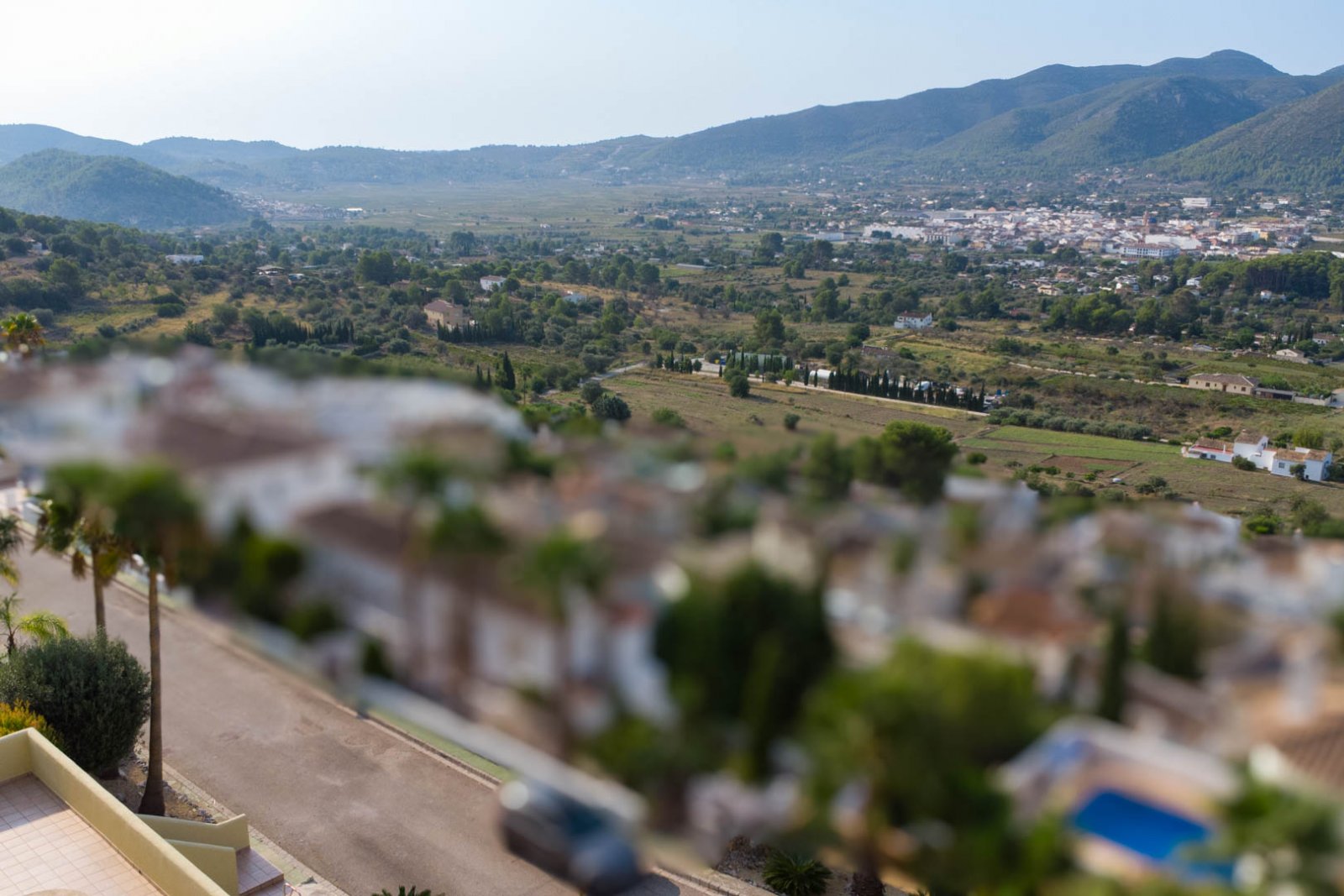 9000JAL Stadtgrundstück mit freiem Blick auf das Jalón-Tal.