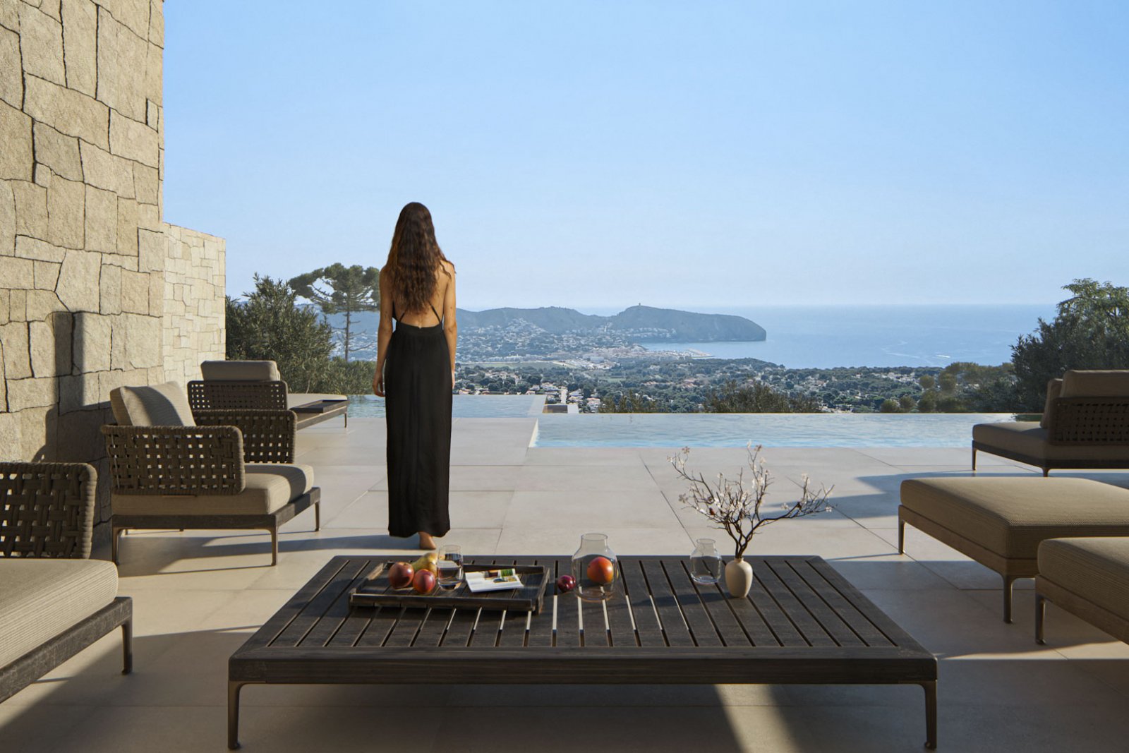 8300MOR Moderne Villa im Bau mit Panoramablick auf das Meer zum Verkauf in Moraira.