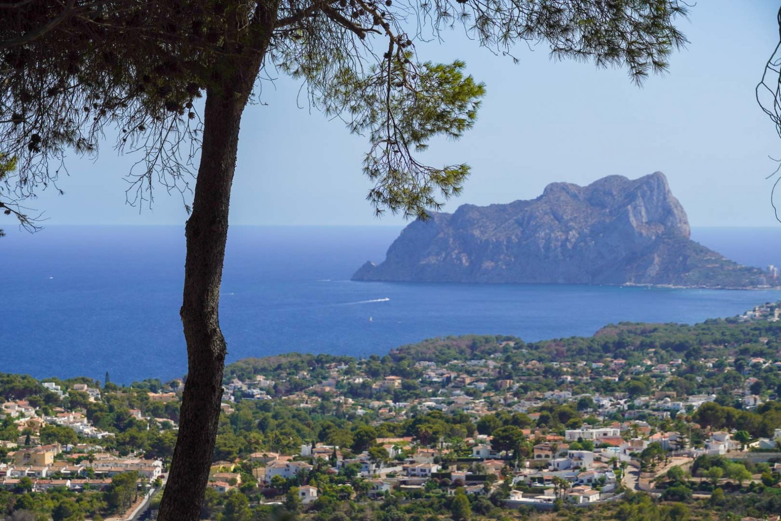 8300MOR Moderne Villa im Bau mit Panoramablick auf das Meer zum Verkauf in Moraira.