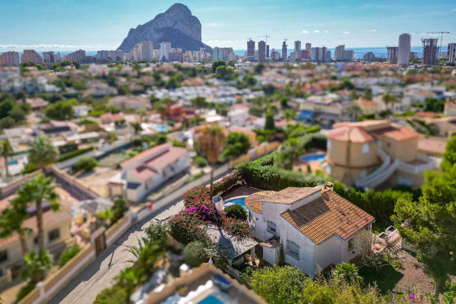 8322CAL Traditionelle mediterrane Villa in Calpe zu verkaufen.