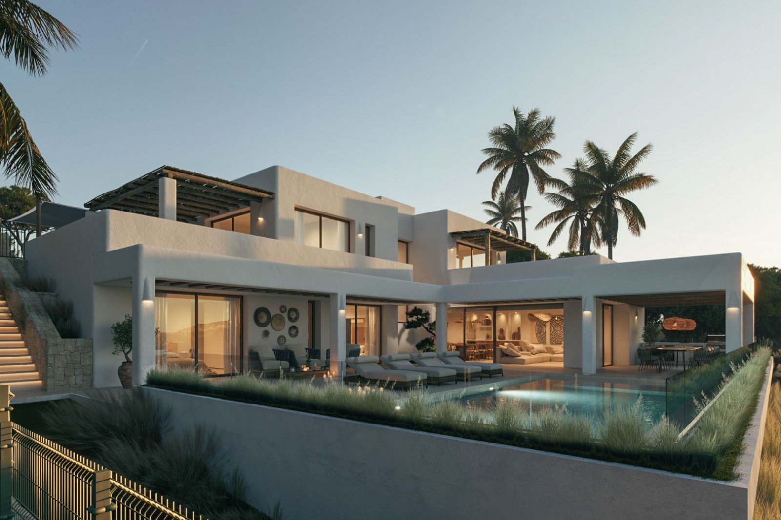 8325MOR Villenprojekt mit Meerblick, im Bau, zu verkaufen in Moraira.