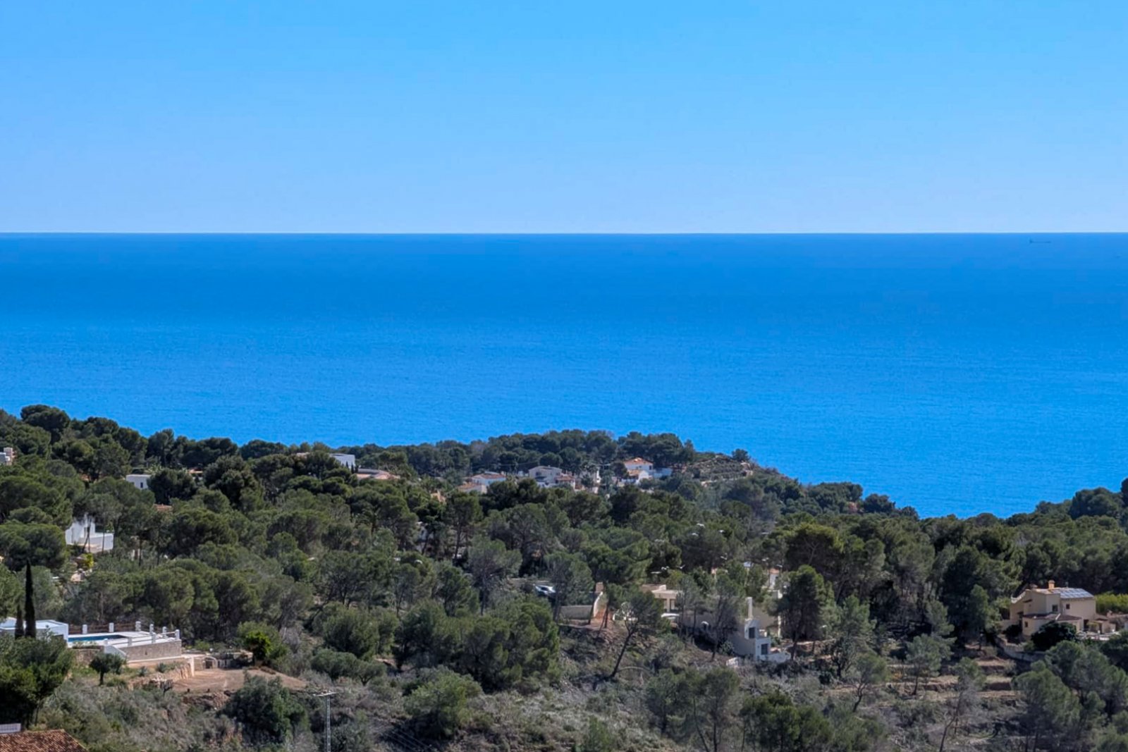 4324BEN Baugrundstück mit Panoramablick auf das Meer in Benissa zu verkaufen